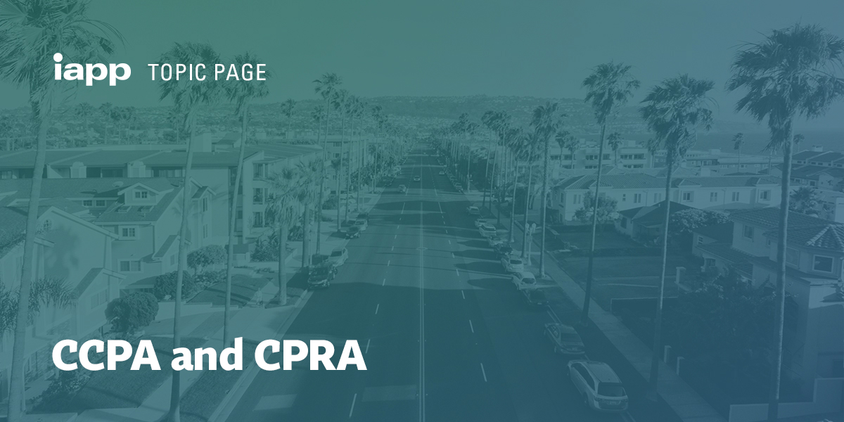 CCPA and CPRA